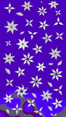 Mor renklerde. Raster illüstrasyonu. Anti-stres için Raster soyut şablon sayfası.