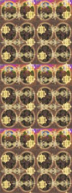 Kahverengi, bej ve sarı renklerde izole edilmiş. Kış kar tanesi. Kar Tanesi Simgesi. Kar Tanesi Raster çizimi.