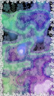 Renkli Bahar Temalı Kusursuz Arkaplan. Mavi ve nötr renklerde çiçekler. Düz Çiçek Elementleri Tasarımı. Raster illüstrasyonunda kusursuz çiçek deseni.