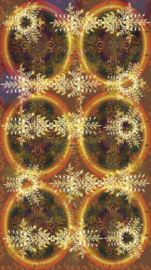 Raster Noel soyut renkli arka plan ve düşen kar tanesi. Noel süslemeleri ve Noel süslemeleri.