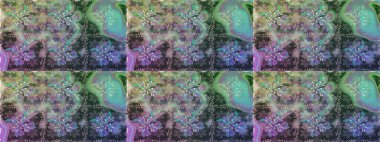 Raster Moda kumaş deseni. Çizgisiz desen. Şirin çiçekler..