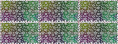 Çiçek izi. Suluboya kusursuz desen. Suluboya tarzında renkler üzerine çiçekler.