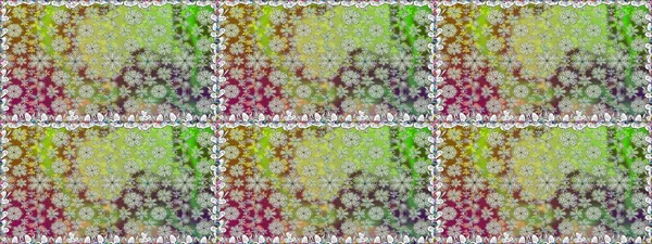 Elle çizilmiş. Raster resim. Sorunsuz çiçek desenli çiçekli, halk tarzında bırakır.