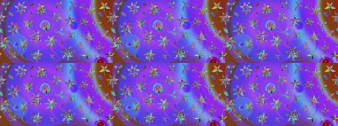 Güzel kumaş deseni. Küçük çiçekteki sevimli çiçek deseni. Güzel karalamalı çiçek desenli çizim. Raster illüstrasyonu.