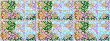 Raster illüstrasyonu. Klasik klasik klasik arka plan. Kusursuz klasik raster altın desenli. Geleneksel oryantasyon süsü. Tarafsız ve bej renklerde altın elementlerle kusursuz desen.