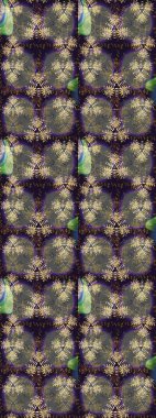 Çiçekli eskiz deseni. Suluboya çizimi. Gri ve kahverengi renkli çiçekler. El çizimi.