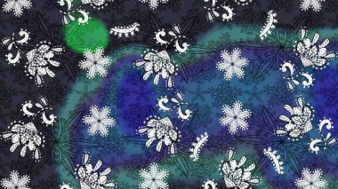 El çizimi Raster çizimi. Çizim çiçek deseni duvar kağıdı, web sitesi arka planı, ambalaj kağıdı, davetiye, broşür, afiş veya web sitesi için kullanılabilir. Karalama elementleri.