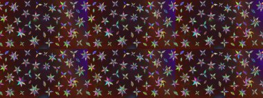 Kıvırcık, parlak örgü. Güzel, parlak, pürüzsüz kumaş, tuval. Raster illüstrasyonu. Eski moda arka plan. Çiçek çelengi. Desen, çizim, çiçek sınırı..