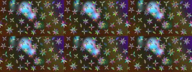 Raster illüstrasyonu. Küçük çaplı çiçeklerdeki basit şirin desenler. Tekstil veya kitap kapakları, imalat, duvar kağıtları, baskı, hediye paketi ve yapıştırma kitabı için çiçek eskiz geçmişi.