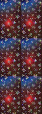 Klasik çiçek desenli. Raster 'ın taze dokusu. Yumuşak pamuk tasarımı. Yumuşak fayans. Paketleme, tekstil, duvar kağıdı için çiçek arkaplanı.