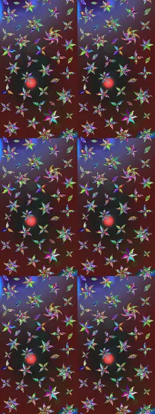 Renkli Bahar Teması eskiz kalıbı. Düz Çiçek Elementleri Tasarımı. Renkli çiçekler. Raster illüstrasyonunda çiçek deseni çizimi.