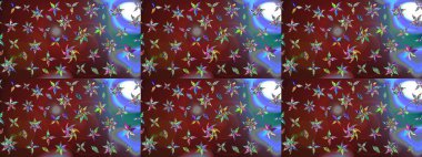 Küçük çaplı çiçeklerdeki basit şirin desenler. Tekstil veya kitap kapakları, imalat, duvar kağıtları, baskı, hediye paketi ve yapıştırma kitabı için çiçek eskizi geçmişi. Raster illüstrasyonu.