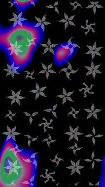 Tatil havası. Bahar mevsimi. Raster güzel bir çiçek deseni çizmiş. Nazik romantik baskı.