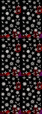 Çiçekli yumuşak bir eskiz şekli. Raster çiçekleri klasik tarzda çizilmiş. Raster illüstrasyonu. Yumuşak, bahar çiçekleri siyah ve nötr renklerde.