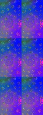 Raster illüstrasyonu. Tony 'nin kumaş kalıbını çiz. Modaya uygun kumaş deseni. Küçük çiçekte sevimli çiçek deseni var..