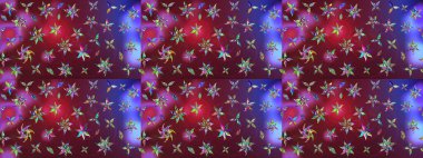 Organik elementler. Botanik çizim kalıbı. Suluboya etkisi. Raster deseni.