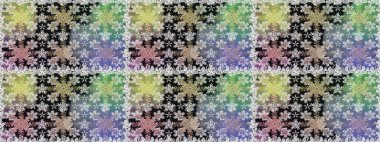 Tekrarlayan elementlerle kusursuz soyut arkaplan. Klasik raster şablonu. Gri, nötr ve altın desenli.