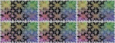 Çiçek deseni. Şık bir grafik desen. Kusursuz raster arka plan. Gri renklerdeki altın elementler. Duvar kâğıdı barok, İspanyol kumaşı.