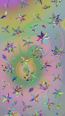 Tekstil, kumaş, kapaklar, duvar kağıtları, baskı, naylon, koleksiyon defteri, örgü, dekupaj için güzel bir eskiz. Küçük nötr ve yeşil çiçeklerle oldukça kaliteli besin torbası deseni.