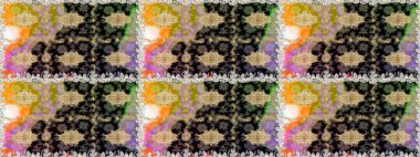 Kahverengi ve bej renklerde altın elementler. Şık bir grafik desen. Duvar kâğıdı barok, İspanyol kumaşı. Kusursuz raster arka plan. Çiçek deseni.