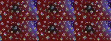 Suluboya desenli çiçek deseni. Dekorasyon ve tasarım için güzel bir desen. Moda baskısı. Ton halinde. Çiçeğin suluboya çizimlerinin zarif deseni.