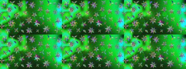 Raster çiçek desenli çiçek deseni, yapraklar, dekoratif elementler, sıçrama, lekeler, el çizimi kontur çizgileri ve Doodle çizim stili, grafik raster çizim çizimi.