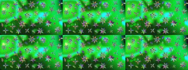 Raster illüstrasyonundaki çiçek desenli çizim. Suluboya tarzında renkler üzerine çiçekler.