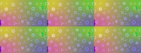 Kumaş, tekstil, duvar kağıdı baskısı için. Renkli desenli eskiz deseni nötr ve yeşil çiçekler ve dekoratif elementlerle. Raster illüstrasyonu. Eskiz geçmişi. Antika retro tarzı.