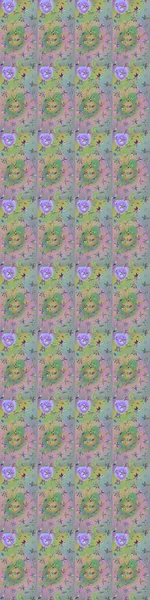 Gömlek, arka plan modelini çiz. Tarafsız ve yeşil renklerde çiçekler. Tropik çiçekler.