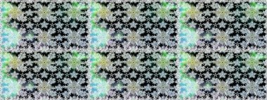 Yumuşak, bahar çiçekli arka plan. Çiçekli karalama şeklinde Raster çiçek deseni. Tarafsız ve siyah renkte çiçekler.