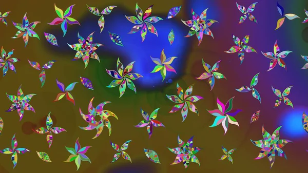 Üst manzara, yumuşak stil. Sevgililer günü ve tebrik kartı konsepti için şık bir davetiye. Çiçek kompozisyonu, el boyası, hassas şablon. Renklerde manzaralı çiçek deseni.