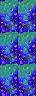 Raster Henna dövme stili. Tekstil, tebrik kartı, boyama kitabı, telefon kılıfı baskısı için kullanılabilir. Etnik Mandala süsü. Hint çiçekli desenli şal desenli..