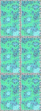 Parlak kelebeklerin kusursuz arka planı. Raster. Uçan güvelerle kusursuz, çok renkli bir arka plan. Uygun. Güzel renkli kelebekler kaotik bir şekilde mavi ve yeşil renklerde uçar..