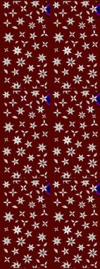 Çiçekli çiçek deseni, suluboya. Kırmızı ve nötr renkte çiçekler. Renkli Bahar Teması çizim kalıbı. Düz Çiçek Elementleri Tasarım Raster illüstrasyonu.