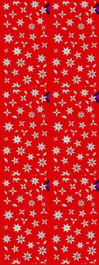 Renkli Bahar Teması eskiz kalıbı. Çiçeksel fantezi tasarımı ve parlak bir arka plan çizimi. Düz Çiçek Elementleri Tasarımı.