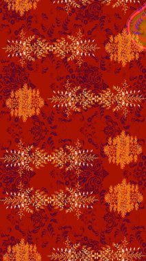 Küçük çaplı çiçeklerdeki basit şirin desenler. Tekstil veya kitap kapakları, imalat, duvar kağıtları, baskı, hediye paketi ve yapıştırma kitabı için çiçek eskizi geçmişi. Raster illüstrasyonu.