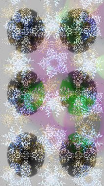 Raster kar tanesi ikonu. Düz dizayn. Kar tanesi ikonu, izole edilmiş. Renkli arka planda kar taneleri. Raster illüstrasyonu.