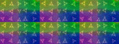 Güzel kar tanesi. Raster illüstrasyonu. Renkli arka planda izole tatlı kar taneleri. Yuvarlak raster kar tanesi. Soyut kış altın süsü.