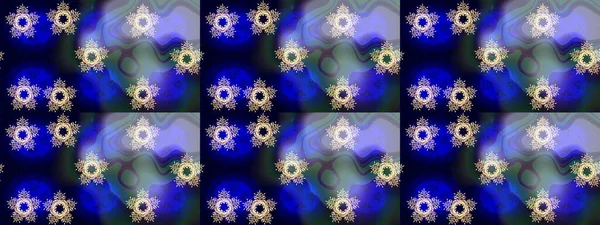 Süslü kumaş deseni. Renkli Bahar Temalı Kusursuz Arkaplan. Raster illüstrasyonunda kusursuz çiçek deseni. Düz Çiçek Elementleri Tasarımı.