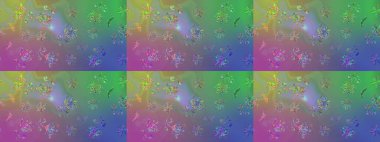 Üst manzara, yumuşak yeşil renk tarzı. Sevgililer günü ve tebrik kartı konsepti için şık bir davetiye. Çiçek kompozisyonu, el boyası, hassas şablon. Manzaralı çiçek deseni.