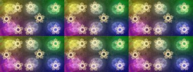 Noel doodle desen kar taneleri, raster arka plan ile. Raster illüstrasyon.