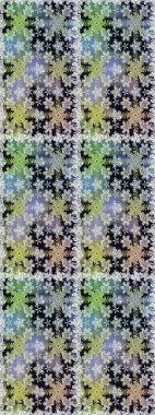 Damask pürüzsüz süsü. Geleneksel raster ve altın desen. Gri ve nötr renkler üzerinde klasik oryantal desen.