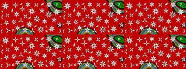 Karalama çiçekleri çizim kalıbı. Sanat ilham verici ve nötr tarzda çiçekler ve arka plan bırakır. Raster deseni. Kırmızı ve nötr el çizimi desen.