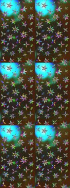 Etnik Mandala süsü. Kızılderili desenli desenli desenli şal deseni. Raster Henna dövme stili. Tekstil, tebrik kartı, boyama kitabı, telefon kılıfı baskısı için kullanılabilir.