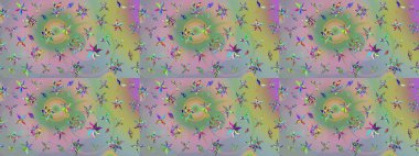 Tekstil, tebrik kartı, boyama kitabı, telefon kılıfı baskısı için kullanılabilir. Raster Henna dövme stili. Kızılderili desenli desenli desenli şal deseni. Etnik Mandala süsü.