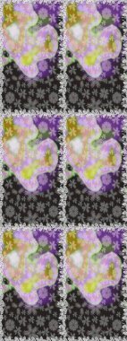 Varicologray and neutral raster seamless illustration. Tropical seamless pattern with many gray and neutral abstract flowers. Cute Floral pattern in the small flower.