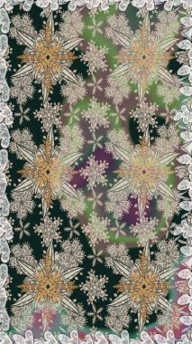 Şirin çiçek elementleri. Gri ve nötr renkte çiçekler. Raster illüstrasyonu. Kusursuz..