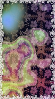 Küçük çiçekte güzel bir desen. Moda baskıları için zarif bir şablon. Çiçekli bahar çiçekleri. Küçük renkli çiçekler. Motley illüstrasyonu.