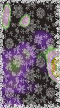 Renkli Bahar Temalı Kusursuz Arkaplan. Güzel çiçek deseni. Düz Çiçek Elementleri Tasarımı. Gri ve nötr renkte çiçekler.