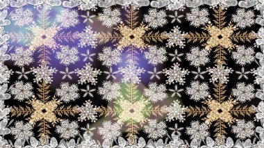 Çiçeksel fantezi tasarımı, parlak bir arka planda, kusursuz bir desen. Renkli Bahar Temalı Kusursuz Arkaplan. Düz Çiçek Elementleri Tasarımı.